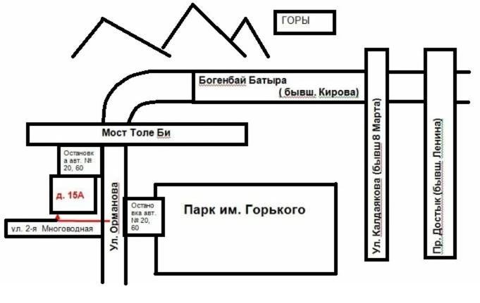 Hostel "Ormanova" Alma-Ata Exteriör bild